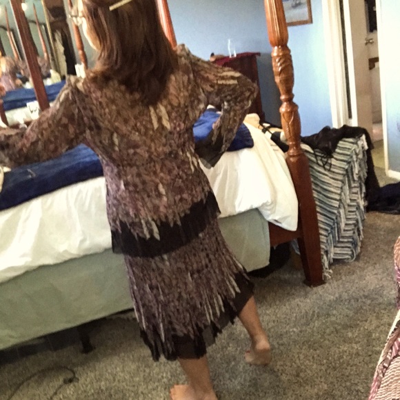 Elie Tahari silk skirt set - size L/12 - Picture 2 of 6